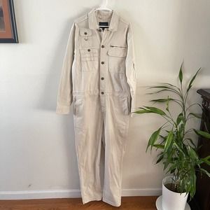 Banana Republic Factory Explorer Flight Suit Womens Medium NWT Safari Chic